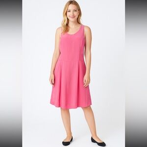 Line & Dot Ladies Size Medium NWT Pink Racerback Dress